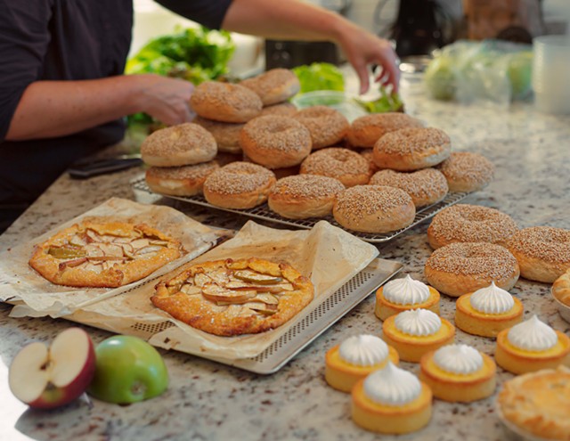 Bagels, galettes and tarts from Belleville Bakery - COURTESY OF REBECCA REESOR
