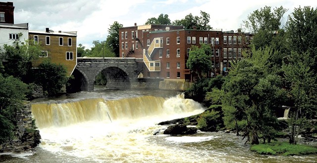 Middlebury Falls - JEB WALLACE-BRODEUR