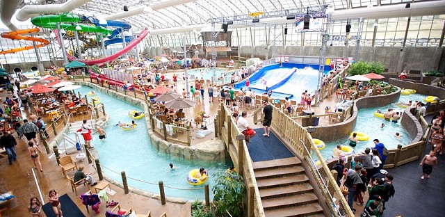 The Pump House water park at Jay Peak