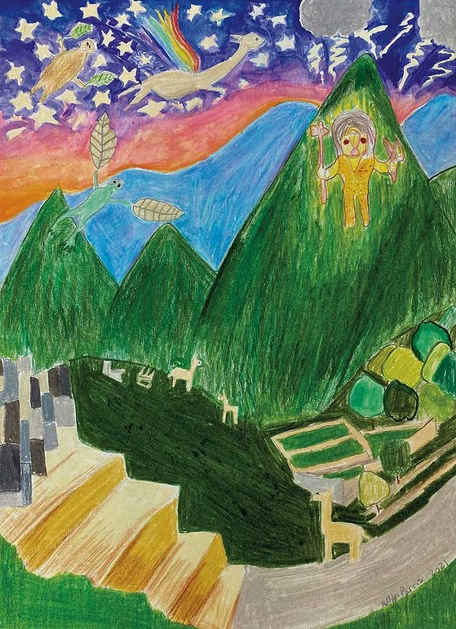 "Peru" by Eliza W., age 13