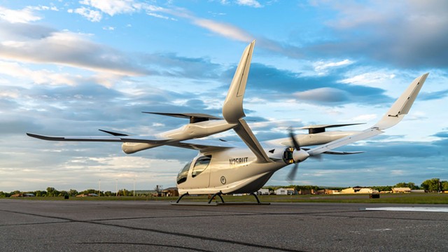 A Beta Technologies aircraft - BETA TECHNOLOGIES