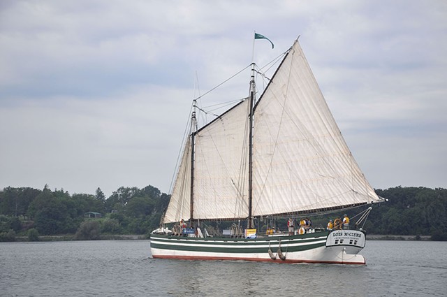 Lois McClure canal schooner in 2010 - COURTESY