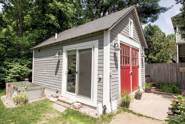 Federal relief funds are being earmarked for the construction of accessory dwelling units like this one on Howard Street in Burlington - FILE: LUKE AWTRY