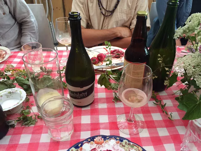 Lunch at La Garagista Farm With Wine Writer Alice Feiring