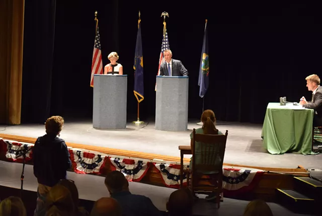 Scott, Minter Showcase Stark Differences in First Debate