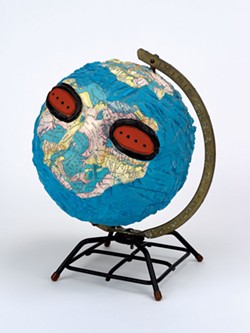 "Untitled (Globe Head)" by David Wojnarowicz - COURTESY OF HALL ART FOUNDATION