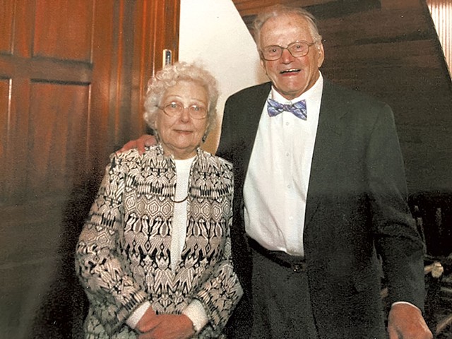 Elaine and Stanley Fitch - COURTESY