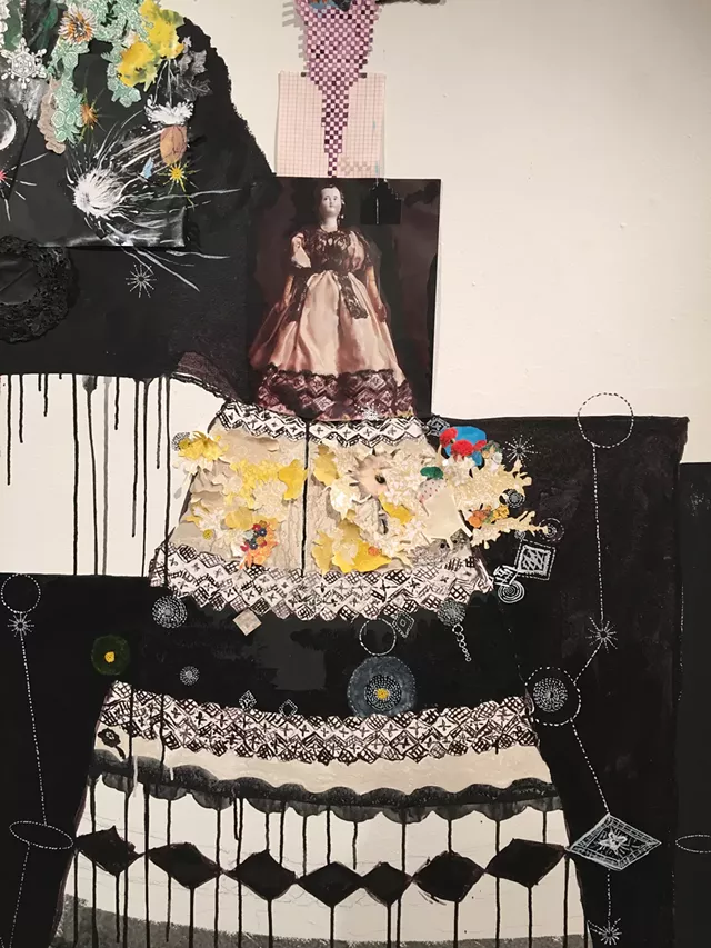 Sally Gil Travels Through Time and Space With Collage