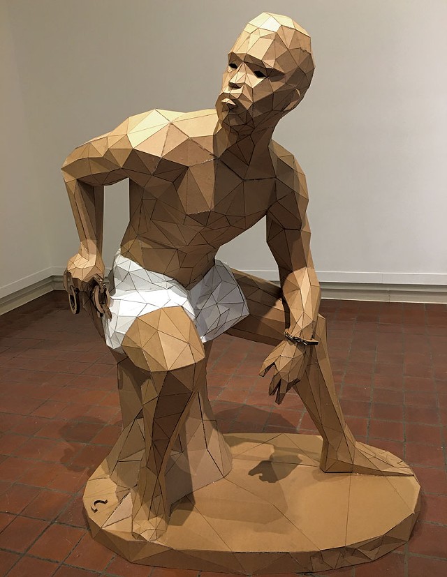 "cardboard slave kit, freedman blend" by Roberto Visani - COURTESY