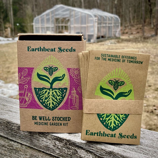 Earthbeat seed packets - COURTESY