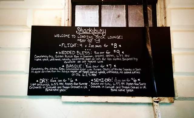 Shacksbury Cider Pops Up a Tasting Room