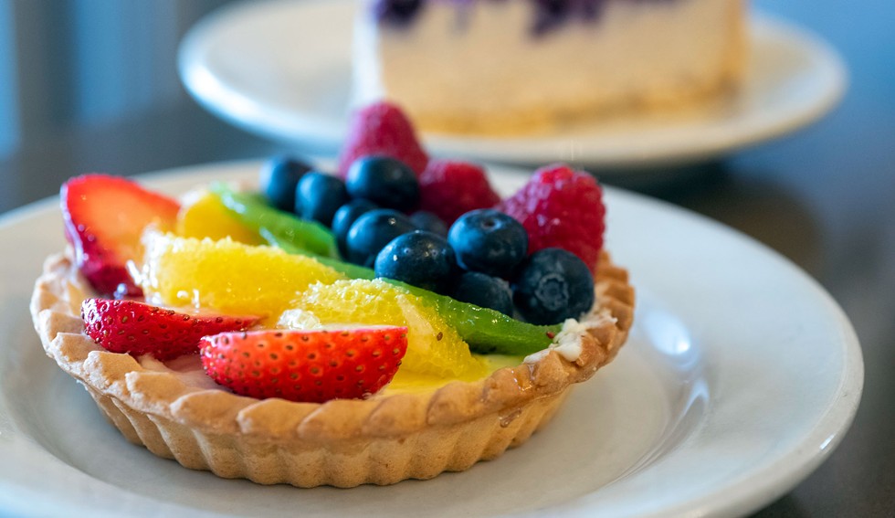 Fresh berry tart from Black Cap Coffee & Bakery - JEB WALLACE-BRODEUR