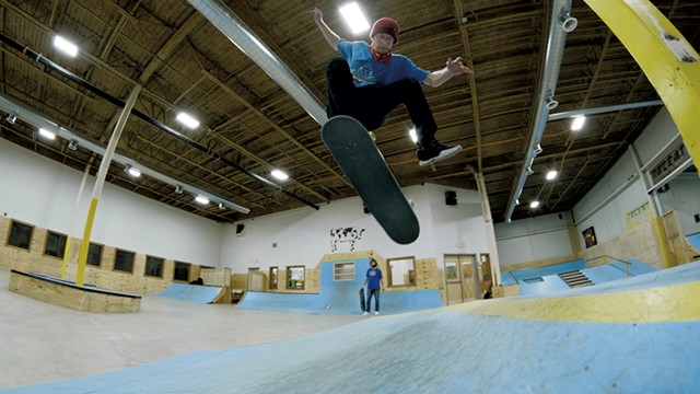 Pro skateboarder Collin Hale in "Talent" - COURTESY OF KEVIN BARRY/DANNY HOPKINS