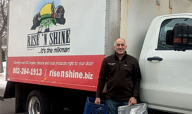 Peter Carreiro and his Rise 'n Shine delivery truck - RACHEL MULLIS