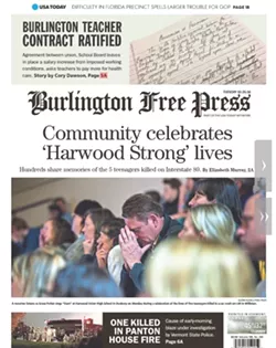 Media Note: Burlington Free Press Lays Off Four Staffers