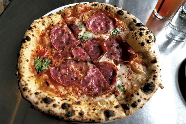 Diavola pie at Pizzeria Verit&agrave; - FILE: CAROLYN FOX