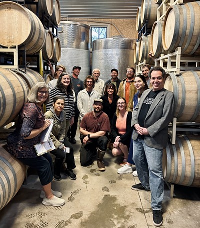 The combined Eden Ciders and Shelburne Vineyard team - COURTESY