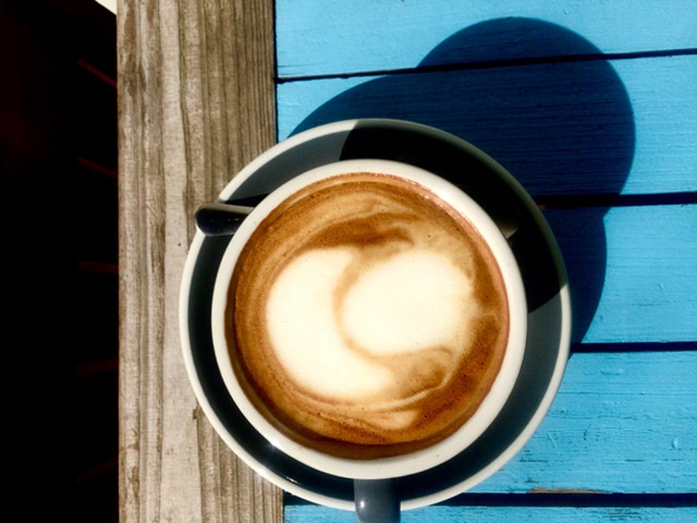 Cappuccino at Scout & Co. in Winooski - SUZANNE PODHAIZER