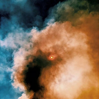 A smoky sky in Nevada - COURTESY OF JEFF SHARLET