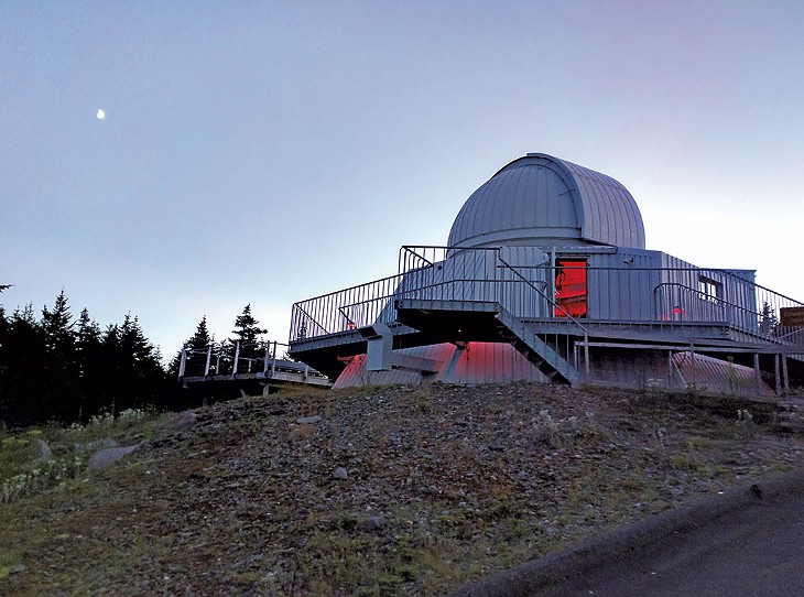 Observatory at Mont-M&eacute;gantic National Park - COURTESY OF DENIS POULIN