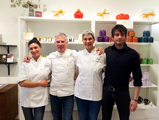 Left to right: Virginia, Kevin, Laura and Rowan Toohey of Bijou Fine Chocolate - JULIA CLANCY