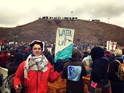 Step Back, Step Up: Avi Salloway Talks Standing Rock