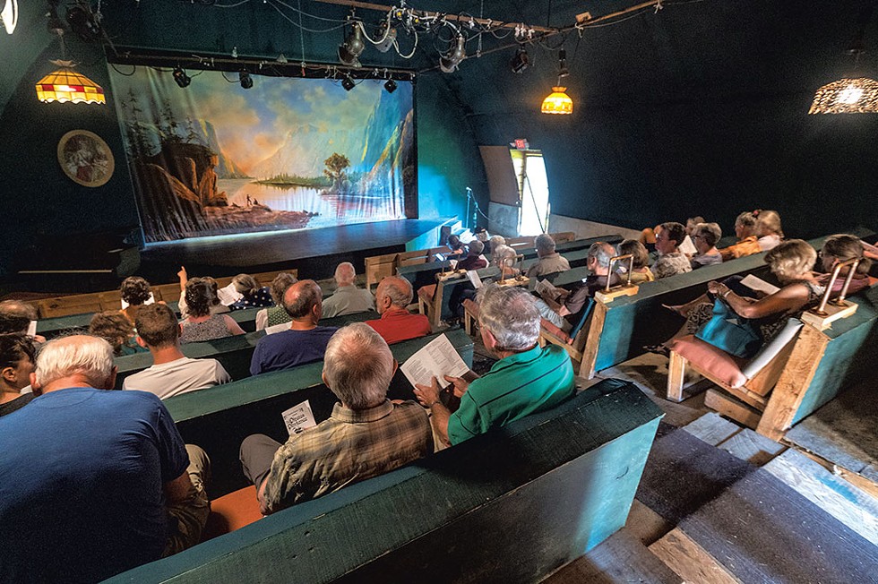 Interior of Unadilla Theatre - JEB WALLACE-BRODEUR