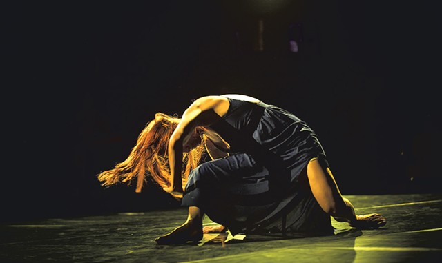 Tina Fores-Hitt in "Me, Myself and I" at the 2022 Junction Dance Fest - COURTESY OF MATHIEU DENEEN