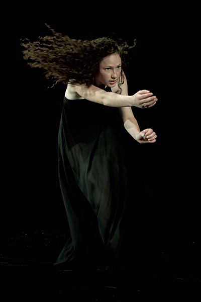 Lucia Gagliardone in "The Hollow" at the 2022 Junction Dance Fest - COURTESY OF KAY MCCABE