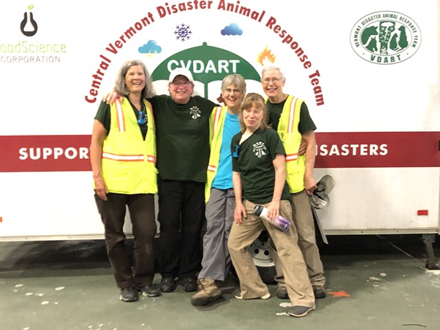 Some of the organization's first responders - COURTESY OF CVDART
