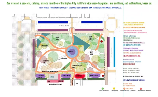 Burlington Solicits Feedback for Redesign of City Hall Park