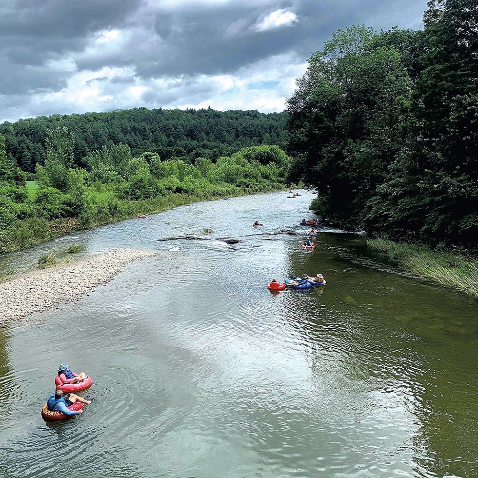 Tubing on the Mad River - COURTESY OF CLEARWATER SPORTS