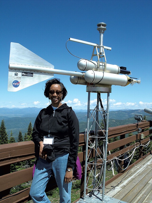 Lesley-Ann Dupigny-Giroux at the Storm Peak Laboratory in Steamboat Springs, Colo. - COURTESY