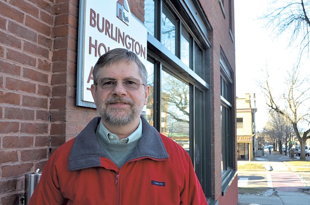 Mike Knauer, chair of the Burlington Housing Authority Board - MOLLY WALSH