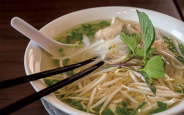 Chicken noodle pho at Pho Capital - JEB WALLACE-BRODEUR
