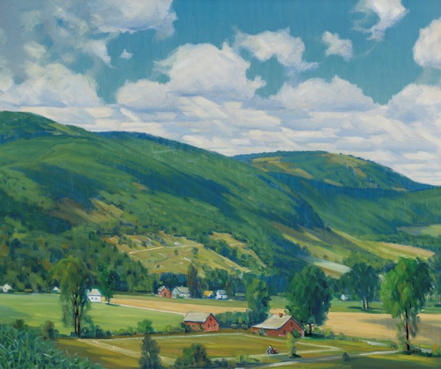 "North Rupert Valley" by Wallace Weir Fahnestock - COURTESY OF DONNEL BARNUM