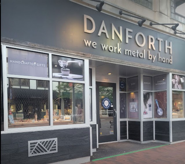 Danforth Pewter's store on Church Street in Burlington - COURTESY DANFORTH PEWTER