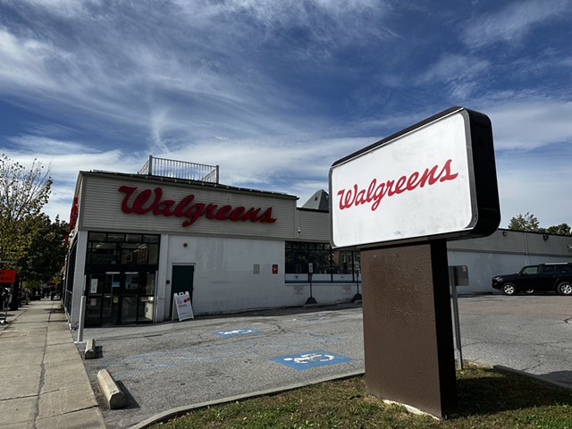 Walgreens on Cherry Street in Burlington - COLIN FLANDERS ©️ SEVEN DAYS