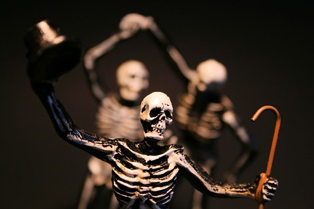 Skeleton's Soiree - &copy; JULIA GATEWOOD | DREAMSTIME