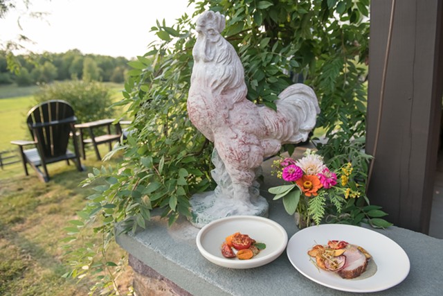 Late-summer menu items at Philo Ridge Farm in 2022 - FILE: DARIA BISHOP