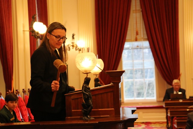 House Speaker Jill Krowinski - KEVIN MCCALLUM