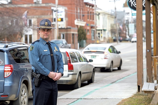 Morristown Police Chief Jason Luneau - KEVIN GODDARD