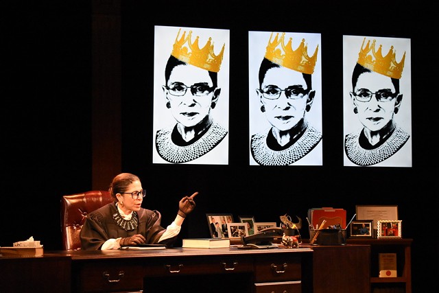Michelle Azar in All Things Equal: The Life & Trials of Ruth Bader Ginsburg - COURTESY
