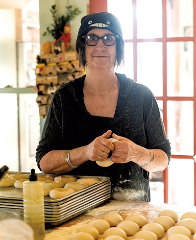 Anne LaBrusciano, bagel maker, Marshfield - COURTESY