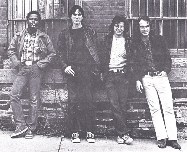 The N-Zones, from left: Joe Moore, Bruce McKenzie, Jim McGinniss and Zoot Wilson - COURTESY