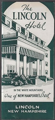 A pamphlet from the LinColn Hotel in Lincoln, N.H. - COURTESY
