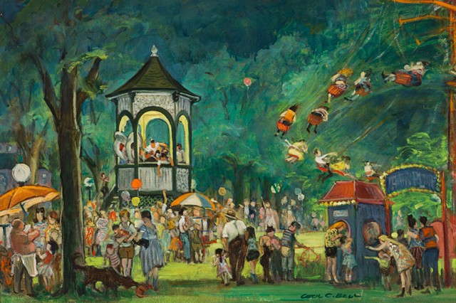 "Carnival at Royalton, VT" by Cecil C. Bell - COURTESY