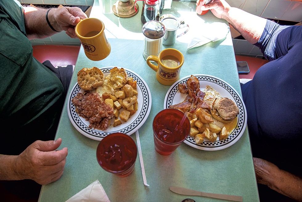 Breakfast at Birdseye Diner - CALEB KENNA