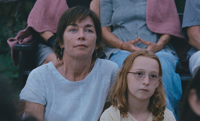 Julianne Nicholson gets a well-deserved lead role in this indie drama about a hippie mom and her quirky daughter. - COURTESY OF A24