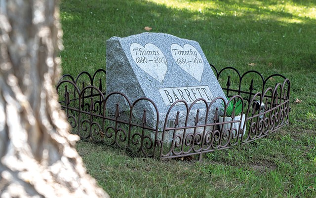 Plot 1181 at Lakeview Cemetery in Burlington - COLIN FLANDERS ©️ SEVEN DAYS